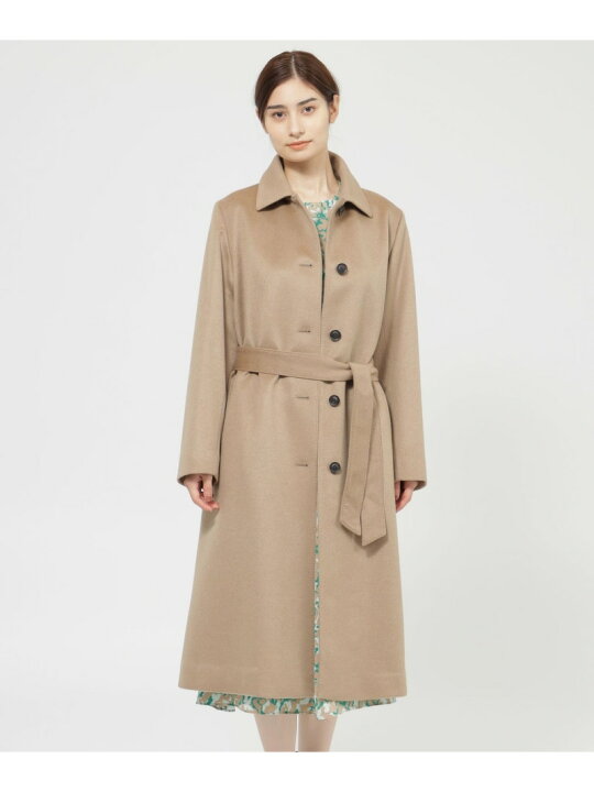 楽天市場】【SALE／20%OFF】ウールカシミヤビーバー ステンカラー  