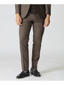 【SALE／24%OFF】【Nikkei magazine掲載】【STUART'S TRAVELER】シャリックヘアライントラウザーズ Paul Stuart ポール・スチュアート パンツ スラックス・ドレスパンツ ネイビー ブラウン【RBA_E】【送料無料】[Rakuten Fashion]