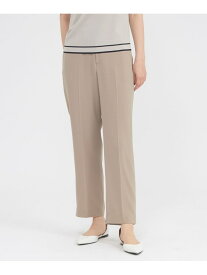 【ウォッシャブル】トリアセジョーゼット パンツ Paul Stuart ポール・スチュアート パンツ スラックス・ドレスパンツ ブラウン ネイビー【送料無料】[Rakuten Fashion]