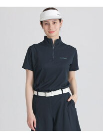 【GOLF】メッシュハーフジップ半袖Tシャツ Paul Stuart ポール・スチュアート トップス カットソー・Tシャツ ブラック ネイビー ホワイト グリーン【送料無料】[Rakuten Fashion]