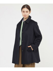 ウールカシミヤビーバー ステンカラーコート Paul Stuart ポール・スチュアート ジャケット・アウター ステンカラーコート ブラウン ネイビー【送料無料】[Rakuten Fashion]