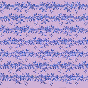 ピンクのハワイアンファブリック マイレ・レイ柄 fab-2850Pi ハワイアン生地 TC ポリコットン 【4ヤードまでメール便可】