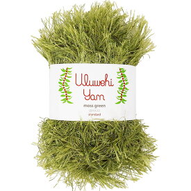 ウルベヒヤーン モスグリーン uysd-mosgrn 【スタンダード】●リボンレイやクロシェットレイ作りにかかせないアイラッシュヤーン