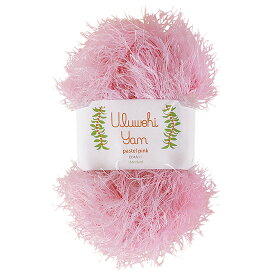 ウルベヒヤーン パステルピンク uysd-paspin 【スタンダード】●リボンレイやクロシェットレイ作りにかかせないアイラッシュヤーン