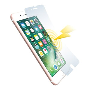 �y�����z�p���[�T�|�[�g AFP�w��h�~ �Ռ��z���N���X�^���t�B���� iPhone8 Plus / iPhone7 Plus (������/�c���c��) ���E���I��Ő؂�ē\��Y�����ɂ��������t�B����