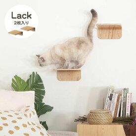 MYZOO マイズー LACK キャットステップ Mサイズ 2枚入 おしゃれ キャットウォーク 壁付け 室内 インスタ映え 壁 ステップ ねこグッズ ネコ用品 猫グッズ インテリア