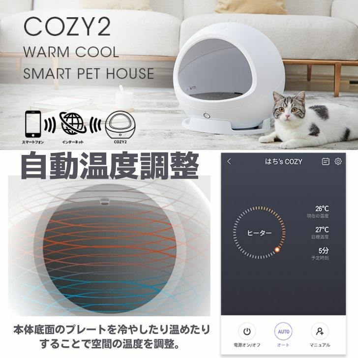 楽天市場】PETKIT COZY Smart Pet House2スマート・ペットハウス