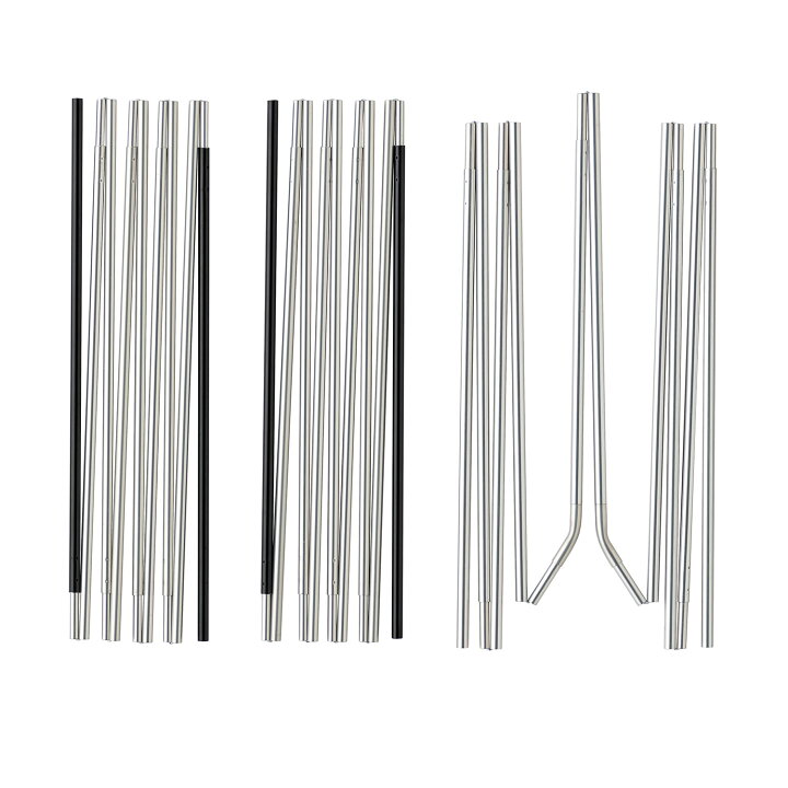 楽天市場】Coleman コールマン アルミポールセット ST シルバー ワン  