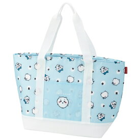 ちいかわ 保冷ショッピングバッグ（水色）猫柄 白猫 ハチワレ トートバッグ