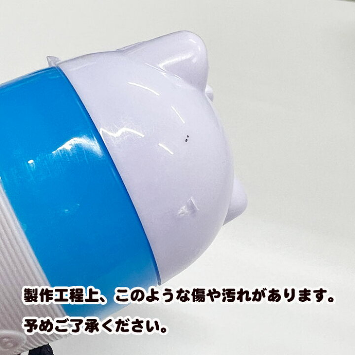 楽天市場 白猫ライト 猫柄 懐中電灯 猫雑貨 携帯用 電池付 ストラップ付 コンサート 肉球雑貨ホワイトアンドピーチ