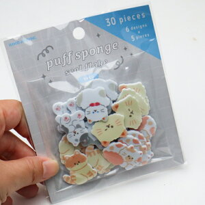 ptX|WV[iLjlR t[NV[ puff sponge seal flake neko `g n` OєL