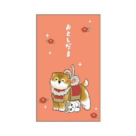 mofusand ぽち袋 お年玉袋 巳年 もふさんど 日本製 フタバ 猫柄 柴犬 サメにゃん