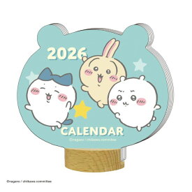 ちいかわ 2026年卓上カレンダー ハチワレ うさぎ CHIIKAWA