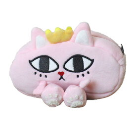 猫柄 Toby Black ポーチ（ピンク）香港ブランド 化粧ポーチ トラベルポーチ