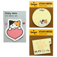 【楽天スーパーSALE50％OFF 半額】猫柄 ビーマイペット ダイカットふせん 付箋 フセン メモ ネコ柄 Bymyp…