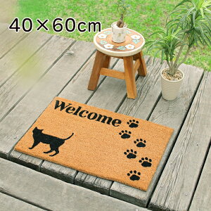 yԗDǃVbv܁zL RC[}bg łLbg  40×60cm RRV PVC   Welcome EFJ