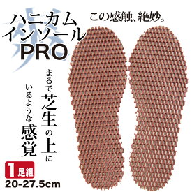 インソール 安全靴 衝撃吸収 厚手 5.4mm ハニカム 中敷き 1足 丸和ケミカル インソールプロ 蒸れない 立ち仕事 疲労軽減 カット可