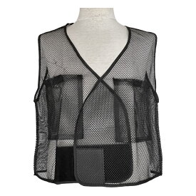 冷却ベスト アイスベスト 体を冷やすグッズ 保冷剤用ポケット ペットボトル用背中ポケット 前面マジックテープ フリーサイズ 冬はカイロ