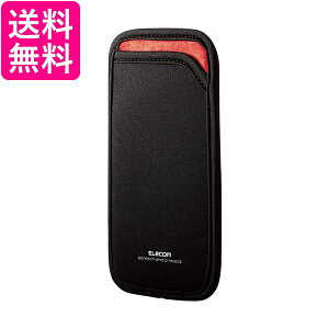 �G���R�� P-04SNCBK �u���b�N S�T�C�Y �X�}�[�g�t�H���p �X���b�v�C���^�C�v �X�}�z�|�[�` �w�ʃ|�P�b�g�t ELECOM ��������