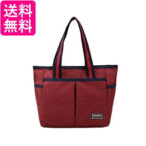 ゴルフ トートバッグ ラウンドバッグ ゴルフバッグ メンズ レディース スポーツバッグ バッグ 大容量 おしゃれ ゴルフ用品 レッド (管理S) 送料無料