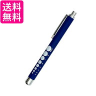LEDペンライト ペンライト ネイビー 白光 LED ノック式 懐中電灯 (管理S) 送料無料