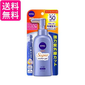 ニベアサン プロテクトウォータージェル SPF50/PA+++ ポンプ 140g 送料無料