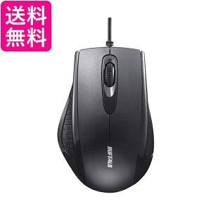 �o�b�t�@���[ BSMRU050BK IR���w���}�E�X �u���b�N �L�� 3�{�^�� USB ���w���}�E�X ��������