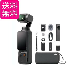 �w�V�i�x DJI Osmo Pocket 3 �N���G�C�^�[�R���{ 1�C���`CMOS �|�P�b�g�W���o���J���� ��������