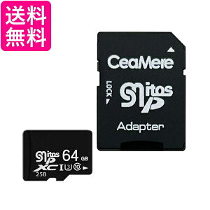 microsd 64GB class10 U3 Class10 }CNSDJ[h 64GB ] ϋv X}[gtH ^ubg JΉ (ǗS) 