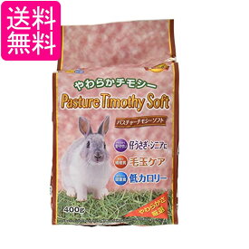 ハイペット パスチャーチモシーソフト 400g 牧草 ウサギ うさぎ 小動物 送料無料