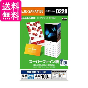 GR EJK-SAPA4100 掿pX[p[t@C  Ж 100 A4 c 