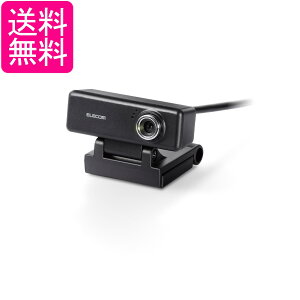 �G���R�� UCAM-C520FBBK �u���b�N WEB�J���� 200����f HD 720p 30FPS �}�C�N���� �����׃K���X�����Y �P�[�u����1.5m ��������