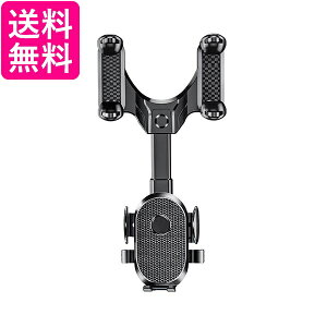 スマホ車載ホルダー ミラー取り付け 車 スマホ スマホホルダー ミラー 車載ホルダー 車外撮影 多機種対応 ドライブレコーダー (管理S) 送料無料