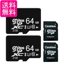 microsd 64GB class10 U3 2Zbg  SDJ[hϊA_v^t }CNSDJ[h ] ϋv ((S 