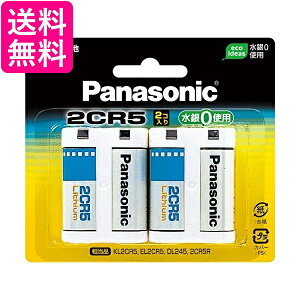 2Zbg pi\jbN 2CR-5W/2P Jp`Edr 6V 2 Panasonic 