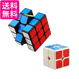2個セット パズルキューブ 3×3 2×2 セット パズルゲーム 競技用 立体 競技 ゲーム パズル (管理S) 送料無料