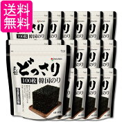 18個セット オリオンジャコー どっさり韓国海苔 うましお味 8切100枚 送料無料