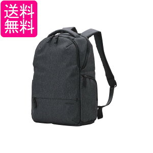 エレコム バックパック リュックサック Mサイズ 撥水 抗菌 ブラック BM-OFBPM01BK 送料無料 【G】