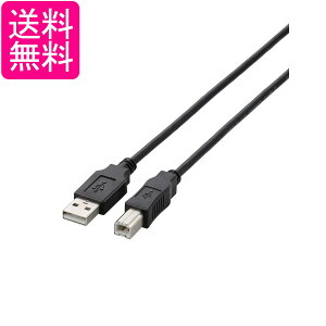 GR USBP[u B USB2.0 USB A IX to USB B IX 2m ubN U2C-BN20BK  yGz