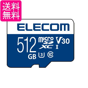 GR MicroSDJ[h 512GB SDXC rfIXs[hNXΉ UHS-I U3 80MB s f[^T[rXt MF-MS512GU13V3R  yGz