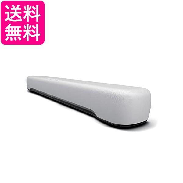 ヤマハ コンパクトサウンドバー SR-C20A(W) 横幅60cm PC ゲーム スピーカー Bluetooth対応 テレビ パソコン スマホ ホワイト 送料無料 