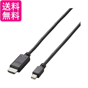 GR Mini DisplayPort (IX) - HDMI (IX) ϊP[u 1m ubN AD-MDPHDMI10BK  yGz