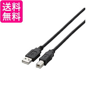 GR USBP[u B USB2.0 (USB A IX to USB B IX) 5m ubN U2C-BN50BK  yGz