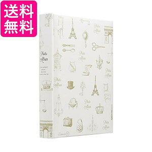 ナカバヤシ 背丸ポケットアルバム 240枚 アンティークイラスト L判 BPL-240-5-W 送料無料 【G】