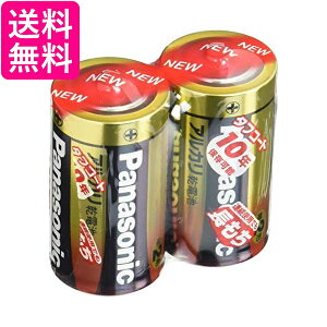 パナソニック 単2形アルカリ乾電池 2本パック LR14XJ 2SE 送料無料 【G】