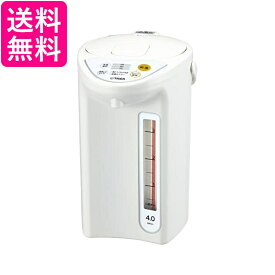 タイガー 魔法瓶 マイコン 電気 ポット 4L ホワイト PDR-G401-W Tiger 送料無料 【G】