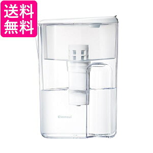 三菱ケミカル クリンスイ 浄水器 ポット型 ポットシリーズ ホワイト CP407-WT 送料無料 【G】
