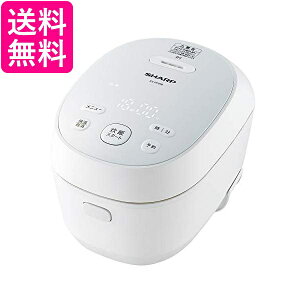 シャープ 炊飯器 IH 3合 PLAINLY 匠の火加減 ホワイト KS-HF05B-W 送料無料 【G】