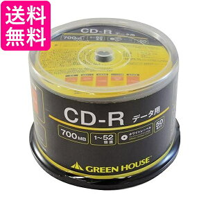 O[nEX CD-R f[^p e 700MB zCg[x 50  Xsh GH-CDRDA50  yGz