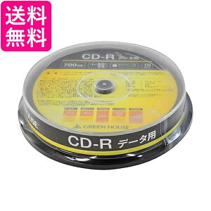 O[nEX CD-R fBA (f[^p) e 700MB zCg[x 10  Xsh GH-CDRDA10  yGz